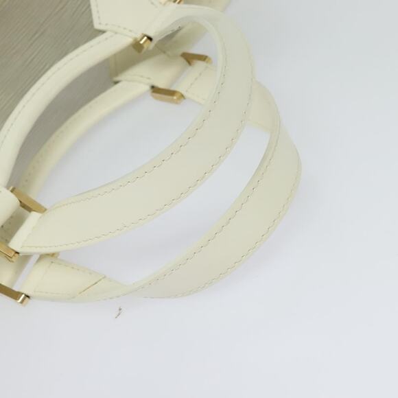 LOUIS VUITTON Epi Plage Mini Lagoon Bay Hand Bag White M92263 - Picture 7 of 16